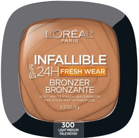 L'OREAL PARIS INFALLIBLE UP TO 24H FRESH WEAR SOFT MATTE BRONZER