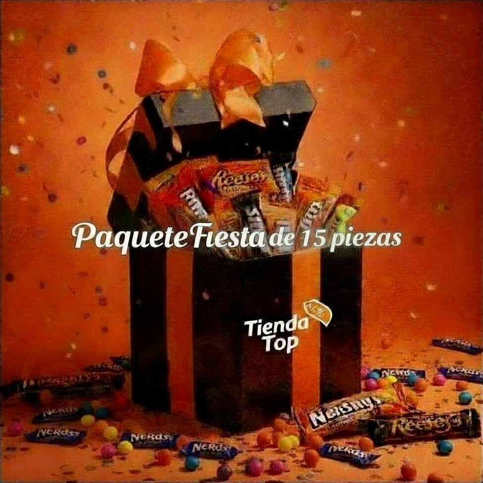 Paquete Fiesta de 15 dulces americanos